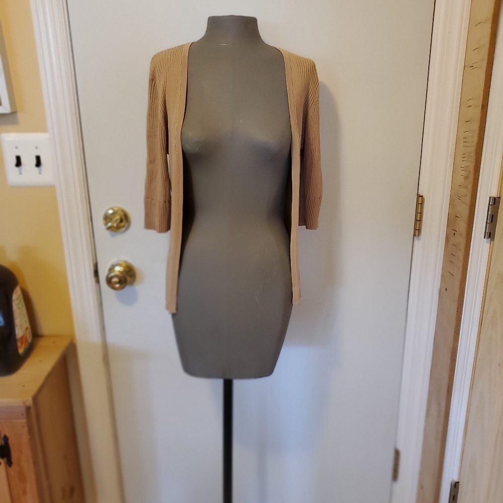 Brown cardigan